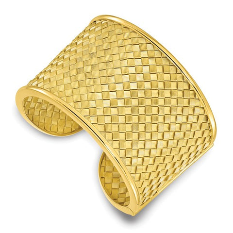 Basketweave Cuff Bracelet