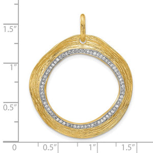 Diamond Circle Pendant