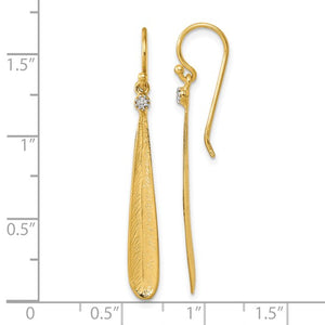 Feather Leaf Earrings