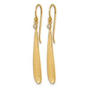 Feather Leaf Earrings