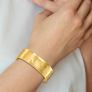Hammered Cuff Bracelet