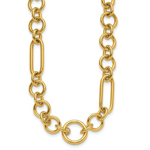 Mixed-Link Necklace