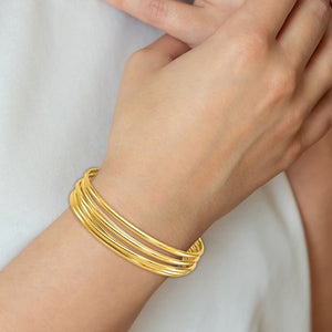 Gold Illusion Cuff