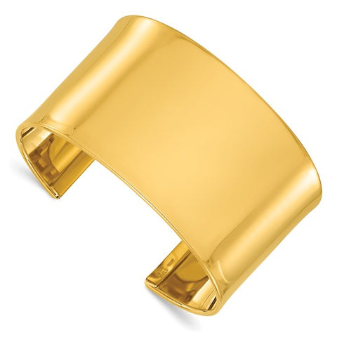 Wide Polished Cuff