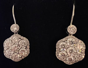 Diamond Swing Earrings